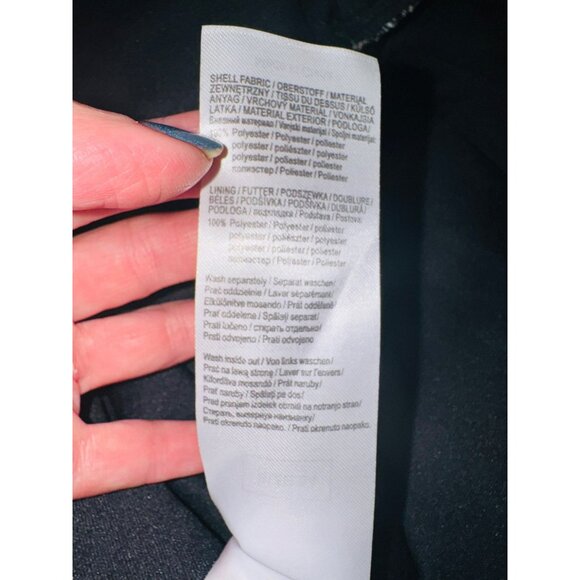 Orsay XS Floral Embroidered Semi Sheer Sleeveless Lined Black Dress Boho - Picture 10 of 15